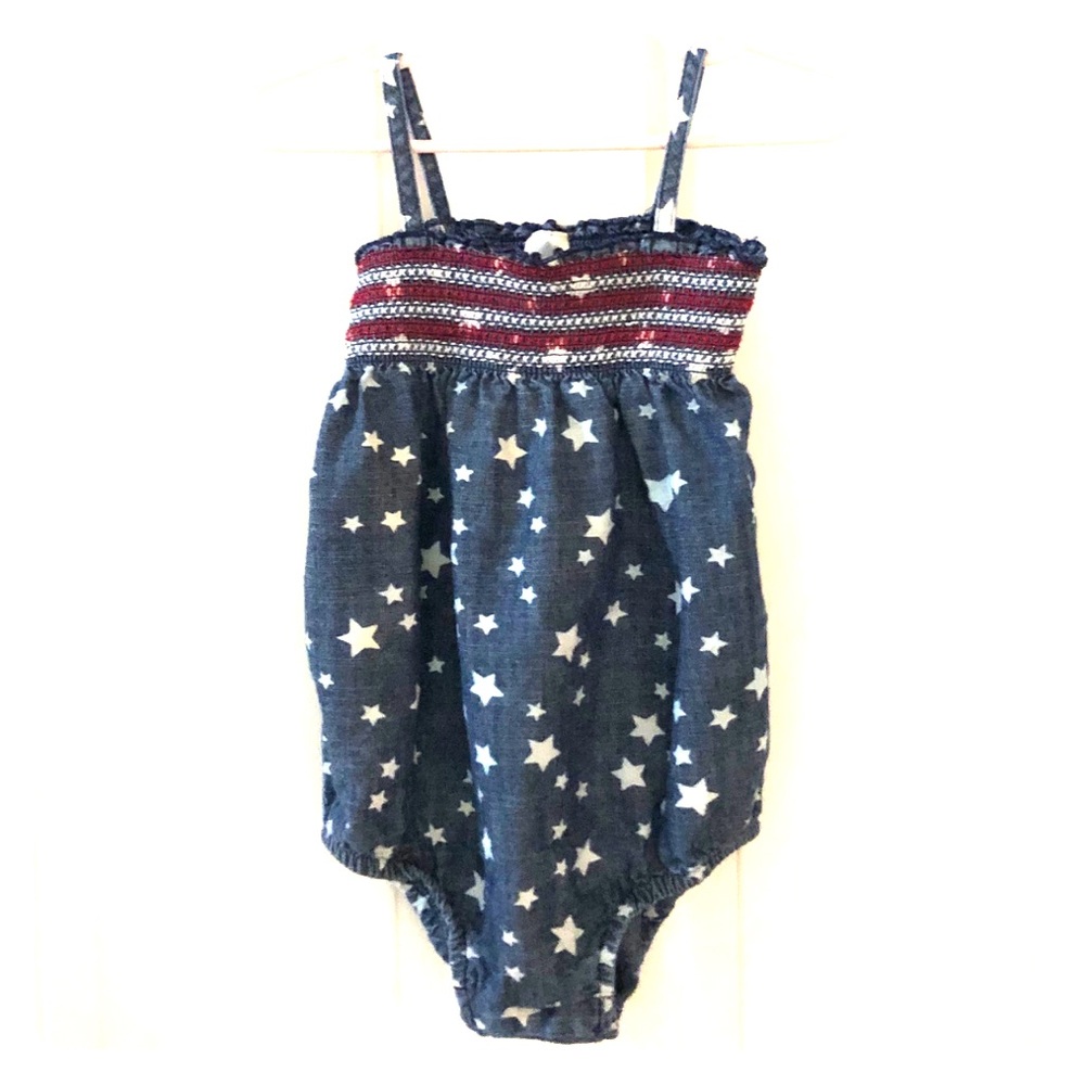 Patriotic 18 month onesie